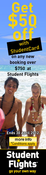 Student Flights $50 deal - vertical